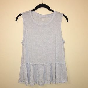 Women’s flowy peplum top